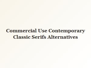 Serif Alternatives for Modern Branding